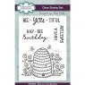 Creative Expressions Creative Expressions Sam Poole Bee-you-tiful Beehive 6 in x 4 in Clear Stamp Set