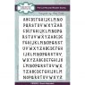 Creative Expressions Creative Expressions Sam Poole Rustic Alphabet 6 in x 4 in Rubber Stamp Set