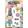 Aall & Create Aall & Create - A7 Stamp #677 - Flower Eye