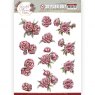 Yvonne Creations Yvonne Creations - Graceful Flowers Set Of 4 3D Push Outs