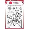 Woodware Woodware Clear Singles Flower Envelope 4 in x 6 in Stamp