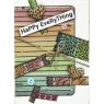 Woodware Woodware Clear Singles Happy Everything 4 in x 6 in Stamp
