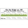 Crealies Crealies On the Edge Dies No. 53, Grass Straight 14,5 cm CLOTE53