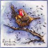 Creative Expressions Pink Ink Designs Rockin Robin 6 in x 8 in Clear Stamp Set