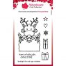 Woodware Woodware Clear Singles Festive Rudolph 4 in x 6 in Stamp