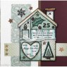 Woodware Woodware Clear Singles Christmas House 4 in x 6 in Stamp
