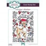 Creative Expressions Creative Expressions Designer Boutique Doe A Deer 6 in x 4 in Clear Stamp Set