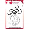 Woodware Woodware Clear Singles Big Bubble Bauble – Curly Ribbon 4 in x 6 in Stamp