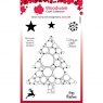 Woodware Woodware Clear Singles Big Bubble – Christmas Tree 4 in x 6 in Stamp