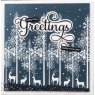 Creative Expressions Creative Expressions Designer Boutique Nordic Winter DL Rubber Stamp