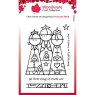 Woodware Woodware Clear Singles Three Kings 4 in x 6 in Stamp
