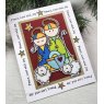 Woodware Woodware Clear Singles Mary & Joseph 4 in x 6 in Stamp