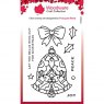 Woodware Woodware Clear Singles Christmas Bell 4 in x 6 in Stamp