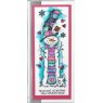Woodware Woodware Clear Singles Tall Snowman 8 in x 2.6 in Stamp