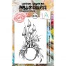 Aall & Create Aall & Create - A7 Stamp #776 - Funghi Flowers