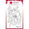 Woodware Woodware Clear Singles Magnolia 4 in x 6 in Stamp