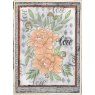 Woodware Woodware Clear Singles Roses With Love 4 in x 6 in Stamp