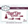 Creative Expressions Creative Expressions Sue Wilson Mini Expressions Best Day Ever Craft Die