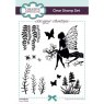 Creative Expressions Creative Expressions Designer Boutique Fairy Glade 6 in x 4 in Clear Stamp Set