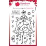Woodware Woodware Clear Singles Wire Birdhouse 4 in x 6 in Stamp
