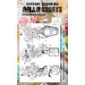 Aall & Create Aall & Create - A6 Stamp #802 - Vases Trio