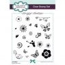 Creative Expressions Creative Expressions Designer Boutique Breezy Elements 6 in x 4 in Clear Stamp Set