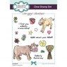 Creative Expressions Creative Expressions Designer Boutique Udderly IrresistIble 6 in x 4 in Clear Stamp Set