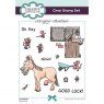 Creative Expressions Creative Expressions Designer Boutique Good Luck 6 in x 4 in Clear Stamp Set