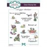 Creative Expressions Creative Expressions Designer Boutique Bottom’s Up 6 in x 4 in Clear Stamp Set
