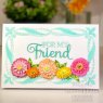 Creative Expressions Creative Expressions Sue Wilson Layered Flowers Collection Zinnia Craft Die