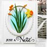 Creative Expressions Creative Expressions Sue Wilson Noble Shadowed Sentiment Just A Note Craft Die