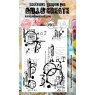 Aall & Create Aall & Create A6 Stamp #905 - Elemental Notes