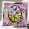 Woodware Woodware Clear Singles Daisy Frame 4 in x 6 in Stamp