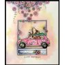 Pink Ink Pink Ink Designs Mini Driver 6 in x 8 in Clear Stamp Set