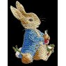 Craft Buddy Peter Rabbit Crystal Art Sticker, A5 Size CAMK-PRBT02
