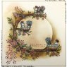 Creative Expressions Katkin Krafts Love Nest 6 in x 8 in Clear Stamp Set