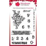 Woodware Woodware Clear Singles Inky Numbers 4 in x 6 in Stamp
