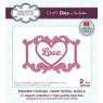 Creative Expressions Creative Expressions Sue Wilson Finishing Touches Heart Scroll Buckle Craft Die