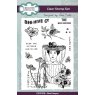 Creative Expressions Creative Expressions Sam Poole Bee Keeper 6 in x 4 in Clear Stamp Set