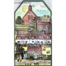 Crafty Individuals Crafty Individuals 'Walls, Barns and Trees' Red Rubber Stamp CI-625