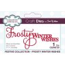 Creative Expressions Creative Expressions Sue Wilson Festive Frosty Winter Wishes Craft Die