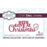 Creative Expressions Creative Expressions Sue Wilson Festive With Love At Christmas Craft Die
