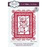 Creative Expressions Creative Expressions Sue Wilson Festive Stained Glass Snowman Craft Die