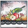 Crafty Individuals Crafty Individuals 'A is for Apple' Red Rubber Stamp CI-601