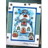 Woodware Woodware Clear Singles Christmas Extras 3 in x 4 in Stamp