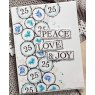 Woodware Woodware Clear Singles Alphabet Tiles 4 in x 6 in Stamp Set