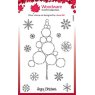 Woodware Woodware Clear Singles Bubble Tree Stack 4 in x 6 in Stamp Set