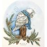 Creative Expressions Katkin Krafts Wisdom Owl 6 in x 8 in Clear Stamp Set