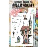 Aall & Create Aall & Create A6 STAMP SET - CRAZY MAISON #1047