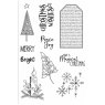 Julie Hickey Julie Hickey Designs - Christmas Elements A6 Stamp Set JH1073